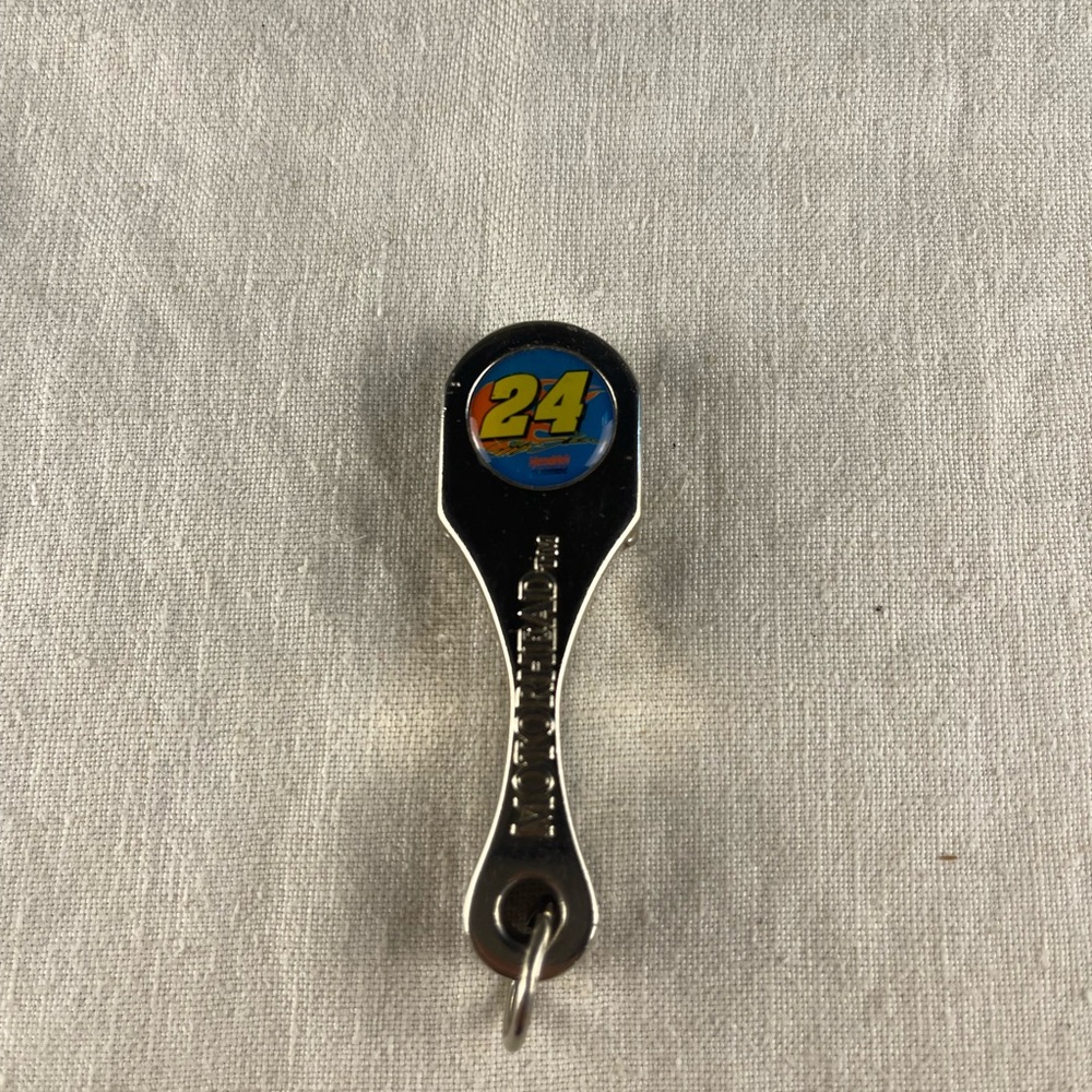 Jeff Gordon NASCAR #24. Bottle opener/Keychain. Socket wrench look.